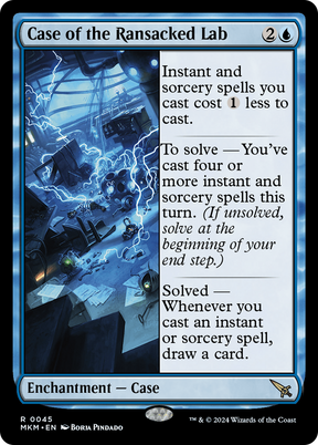Magic: The Gathering - Case of the Ransacked Lab Foil - Murders at Karlov Manor