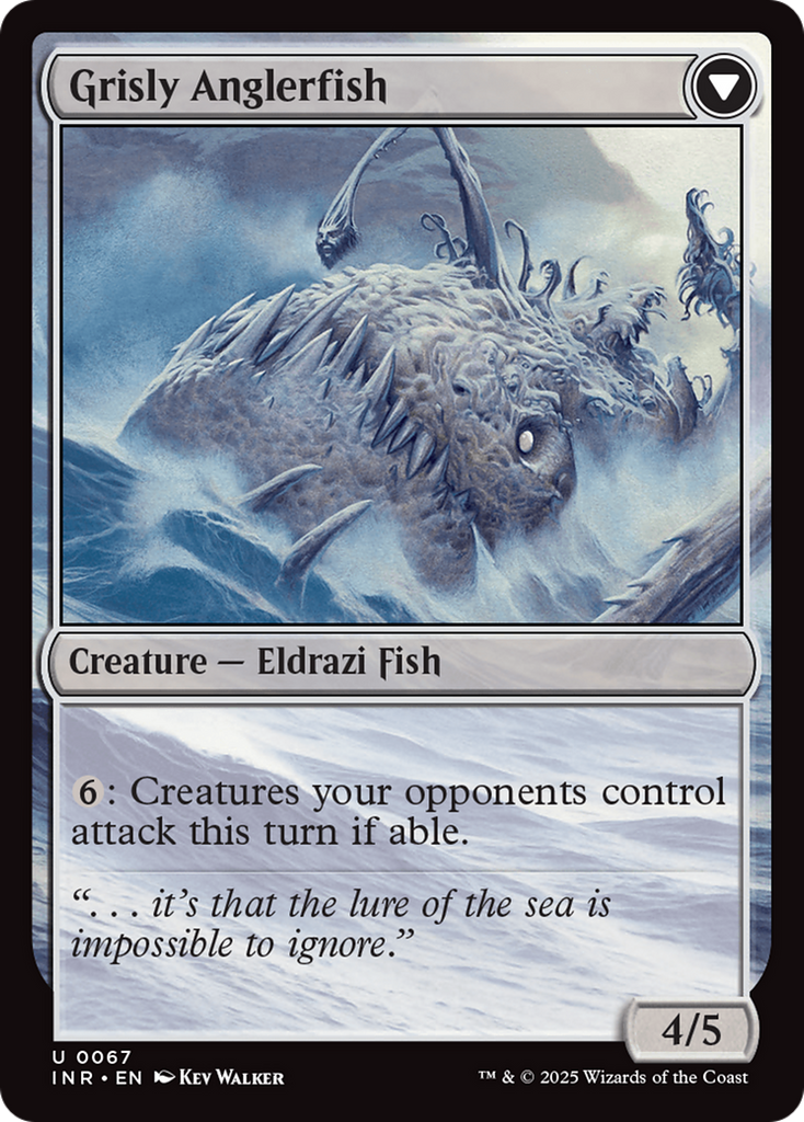 Magic: The Gathering - Grizzled Angler // Grisly Anglerfish Foil - Innistrad Remastered