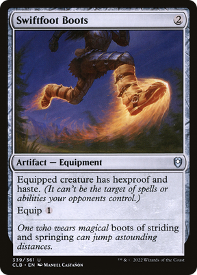 Magic: The Gathering - Swiftfoot Boots - Commander Legends: Battle for Baldur's Gate