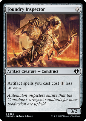 Magic: The Gathering - Foundry Inspector Foil - Commander Masters