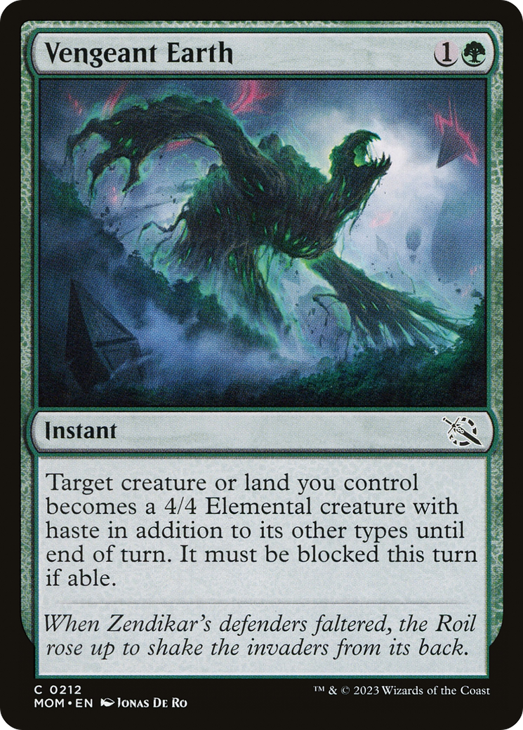 Magic: The Gathering - Vengeant Earth - March of the Machine
