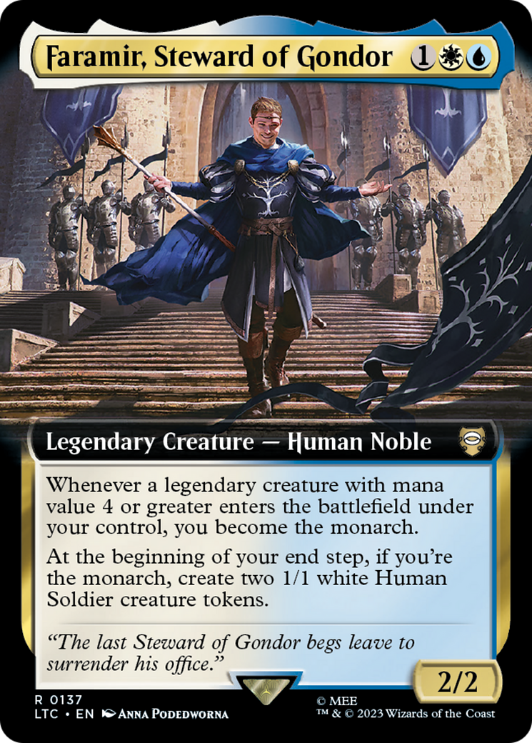 Magic: The Gathering - Faramir, Steward of Gondor - Tales of Middle-earth Commander