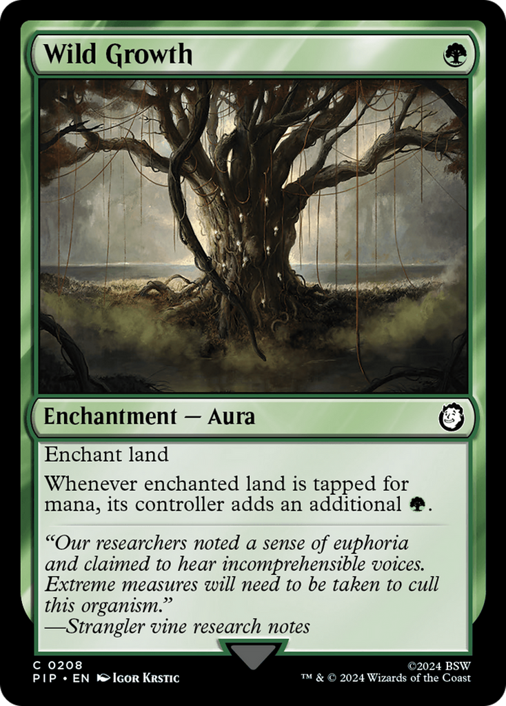 Magic: The Gathering - Wild Growth - Fallout