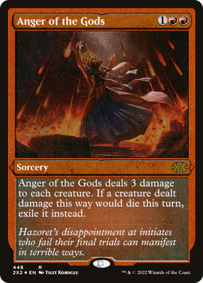 Magic: The Gathering - Anger of the Gods Foil - Double Masters 2022