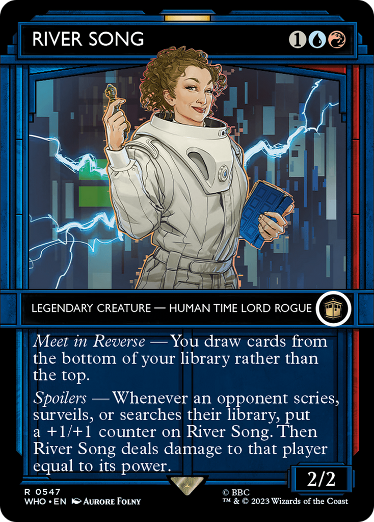 Magic: The Gathering - River Song Foil - Doctor Who