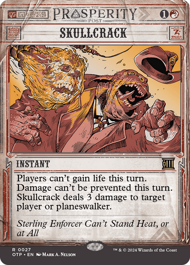 Magic: The Gathering - Skullcrack - Breaking News
