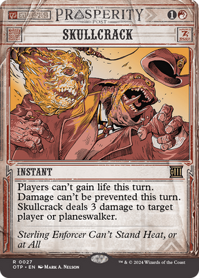 Magic: The Gathering - Skullcrack - Breaking News
