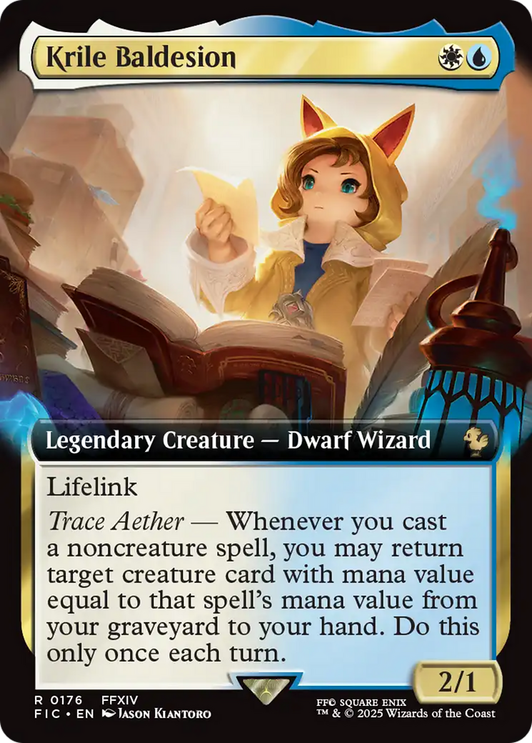 Magic: The Gathering - Krile Baldesion - Final Fantasy Commander