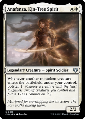 Magic: The Gathering - Anafenza, Kin-Tree Spirit Foil - Commander Masters