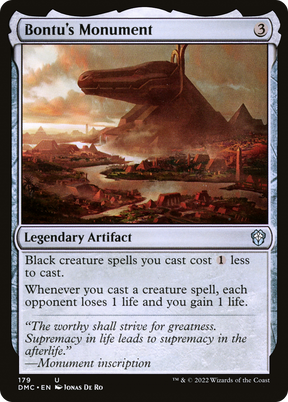 Magic: The Gathering - Bontu's Monument - Dominaria United Commander