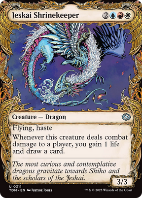 Magic: The Gathering - Jeskai Shrinekeeper Foil - Tarkir: Dragonstorm