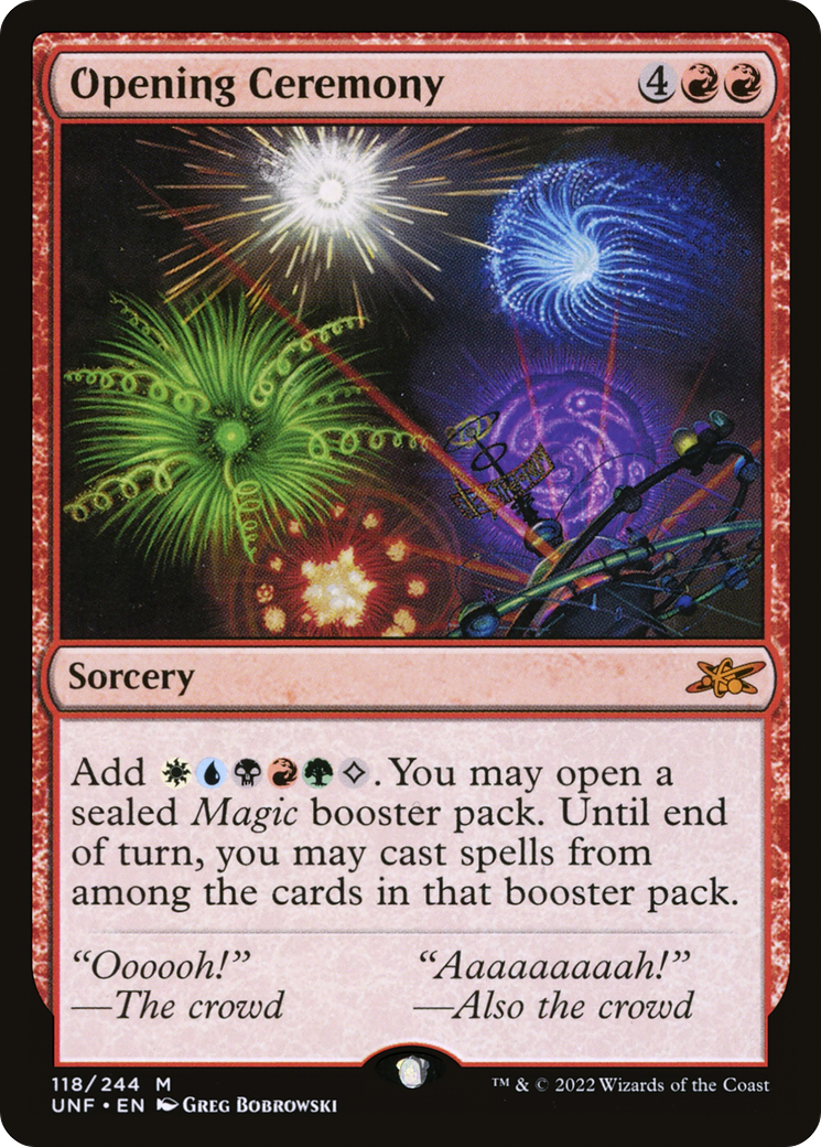 Magic: The Gathering - Opening Ceremony - Unfinity