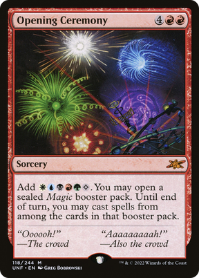 Magic: The Gathering - Opening Ceremony - Unfinity
