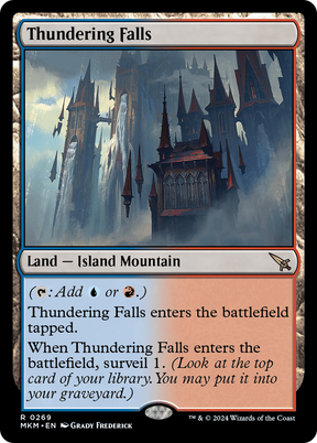 Magic: The Gathering - Thundering Falls Foil - Murders at Karlov Manor