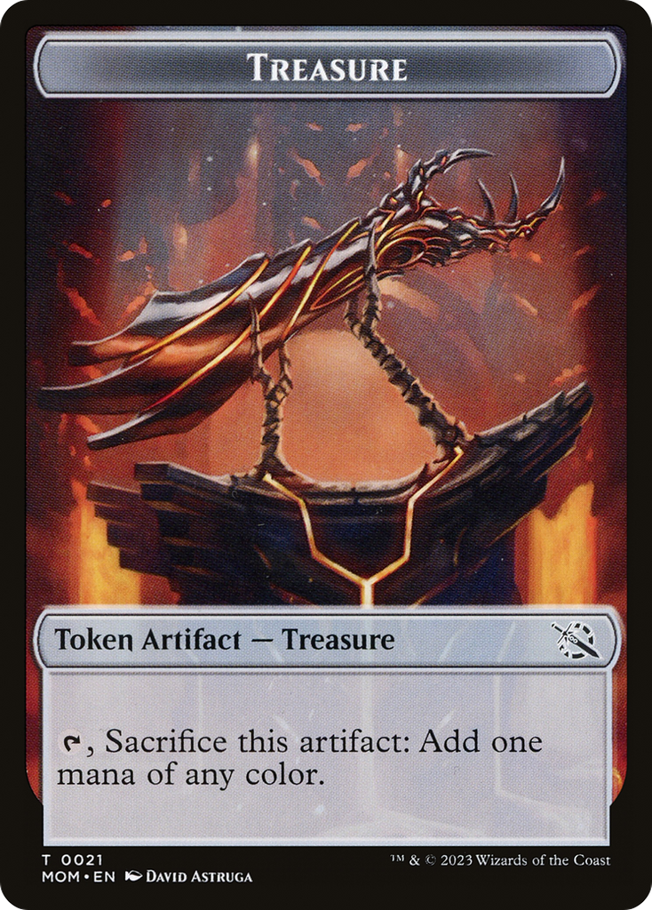 Magic: The Gathering - Treasure Token - March of the Machine Tokens