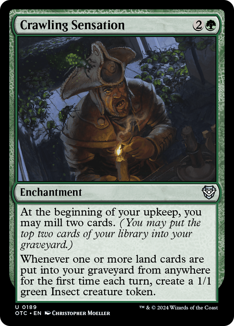 Magic: The Gathering - Crawling Sensation - Outlaws of Thunder Junction Commander