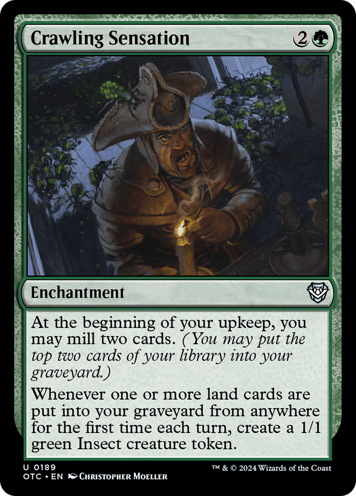 Magic: The Gathering - Crawling Sensation - Outlaws of Thunder Junction Commander