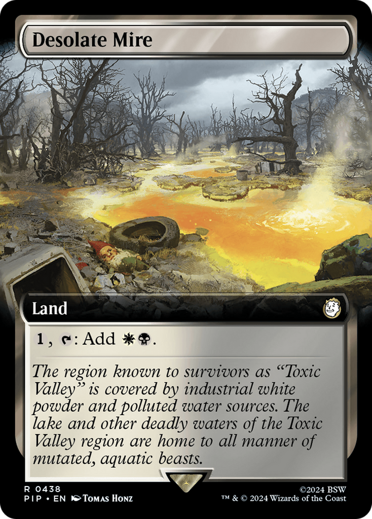 Magic: The Gathering - Desolate Mire Foil - Fallout