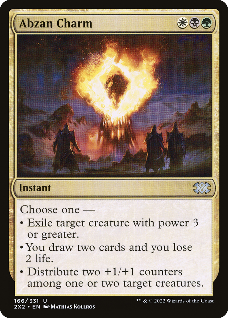 Magic: The Gathering - Abzan Charm Foil - Double Masters 2022