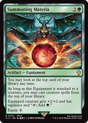 Magic: The Gathering - Summoning Materia - Final Fantasy Commander