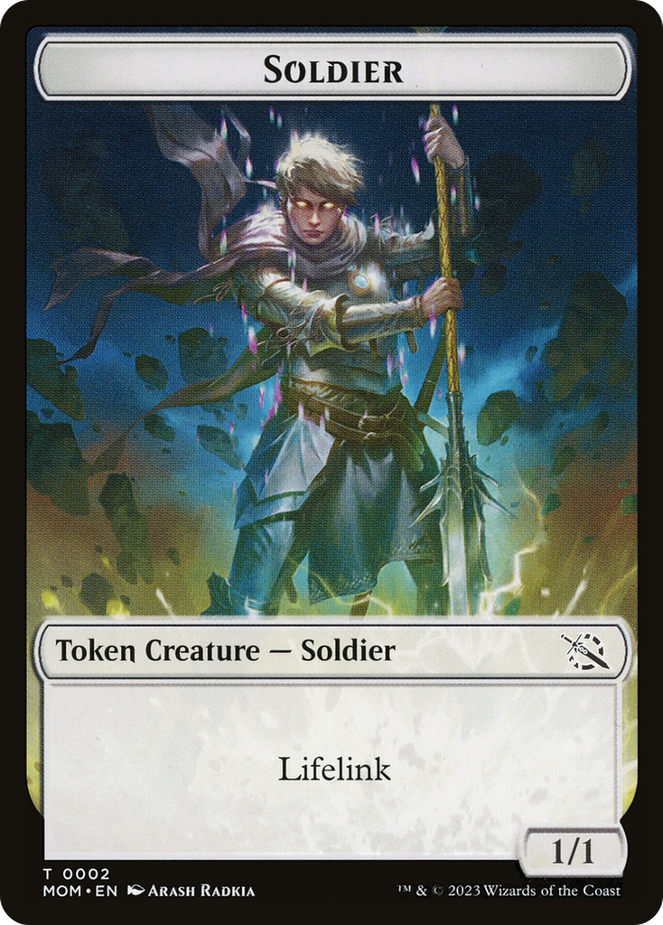 Magic: The Gathering - Soldier Token - March of the Machine Tokens