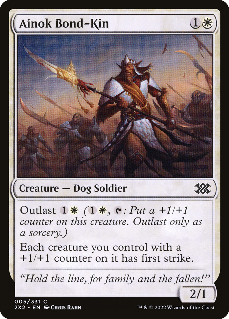 Magic: The Gathering - Ainok Bond-Kin - Double Masters 2022