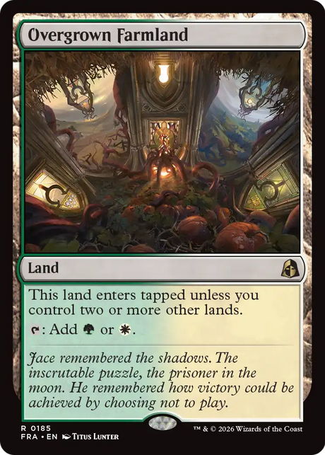 Magic: The Gathering - Overgrown Farmland Foil - Reality Fracture