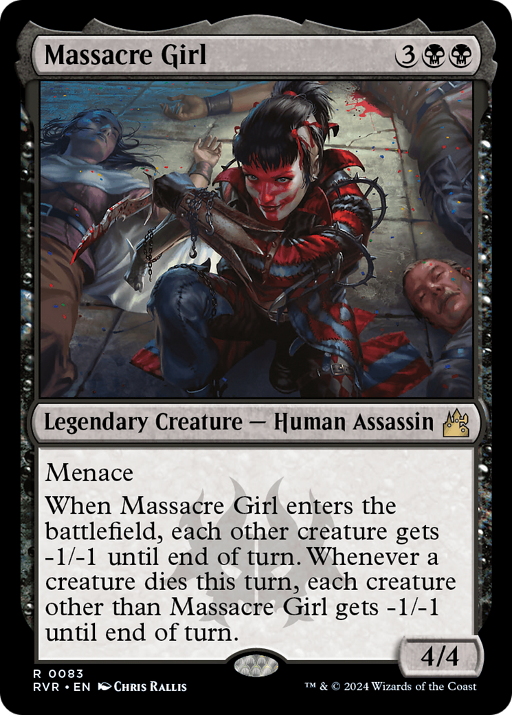 Magic: The Gathering - Massacre Girl Foil - Ravnica Remastered