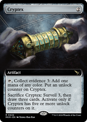 Magic: The Gathering - Cryptex Foil - Murders at Karlov Manor