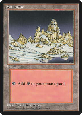 Magic: The Gathering - Mountain - Ice Age