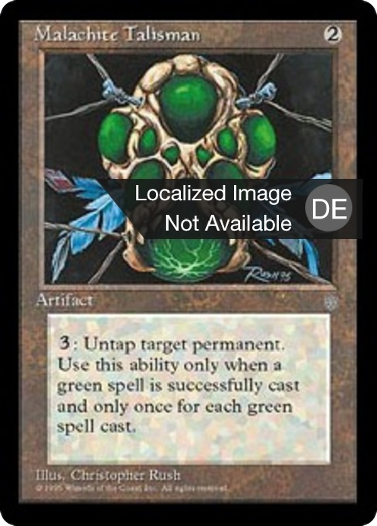 Magic: The Gathering - Malachittalisman - Ice Age