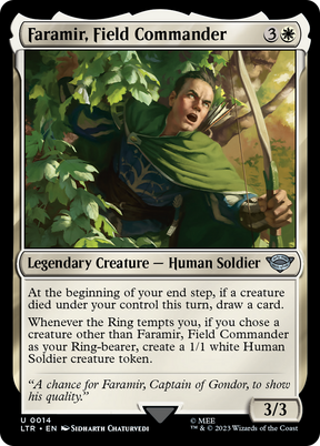 Magic: The Gathering - Faramir, Field Commander - The Lord of the Rings: Tales of Middle-earth