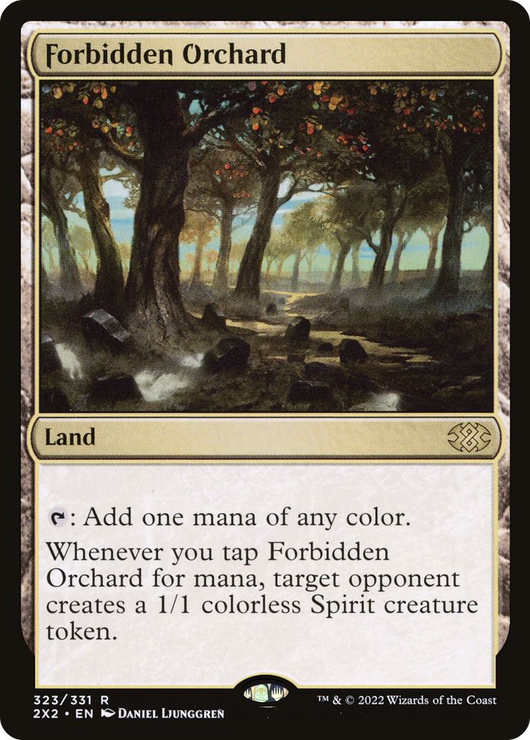Magic: The Gathering - Forbidden Orchard Foil - Double Masters 2022