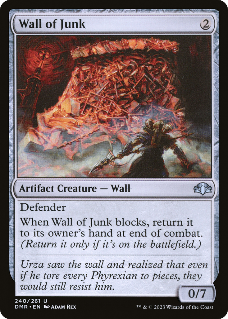 Magic: The Gathering - Wall of Junk Foil - Dominaria Remastered