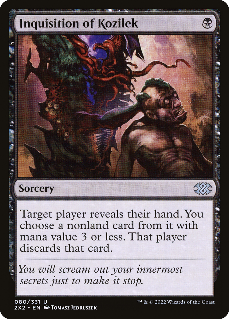 Magic: The Gathering - Inquisition of Kozilek Foil - Double Masters 2022