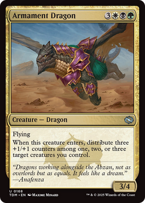 Magic: The Gathering - Armament Dragon - Tarkir: Dragonstorm