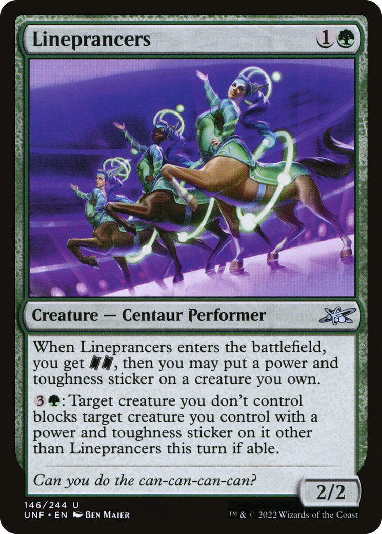 Magic: The Gathering - Lineprancers - Unfinity