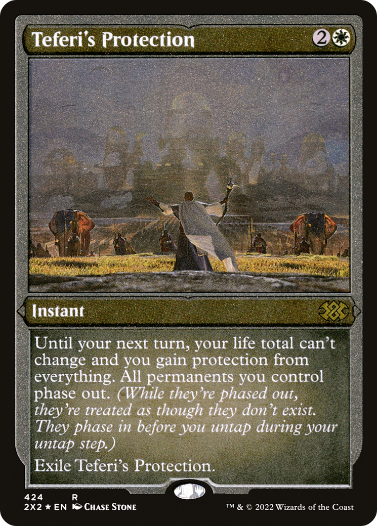 Magic: The Gathering - Teferi's Protection Foil - Double Masters 2022