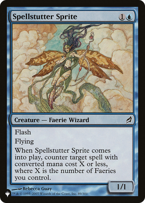 Magic: The Gathering - Spellstutter Sprite - The List