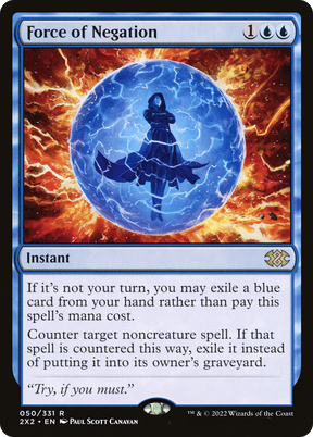 Magic: The Gathering - Force of Negation Foil - Double Masters 2022