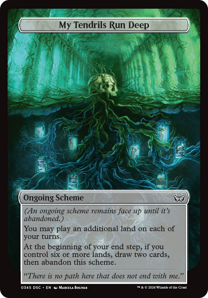 Magic: The Gathering - My Tendrils Run Deep - Duskmourn: House of Horror Commander