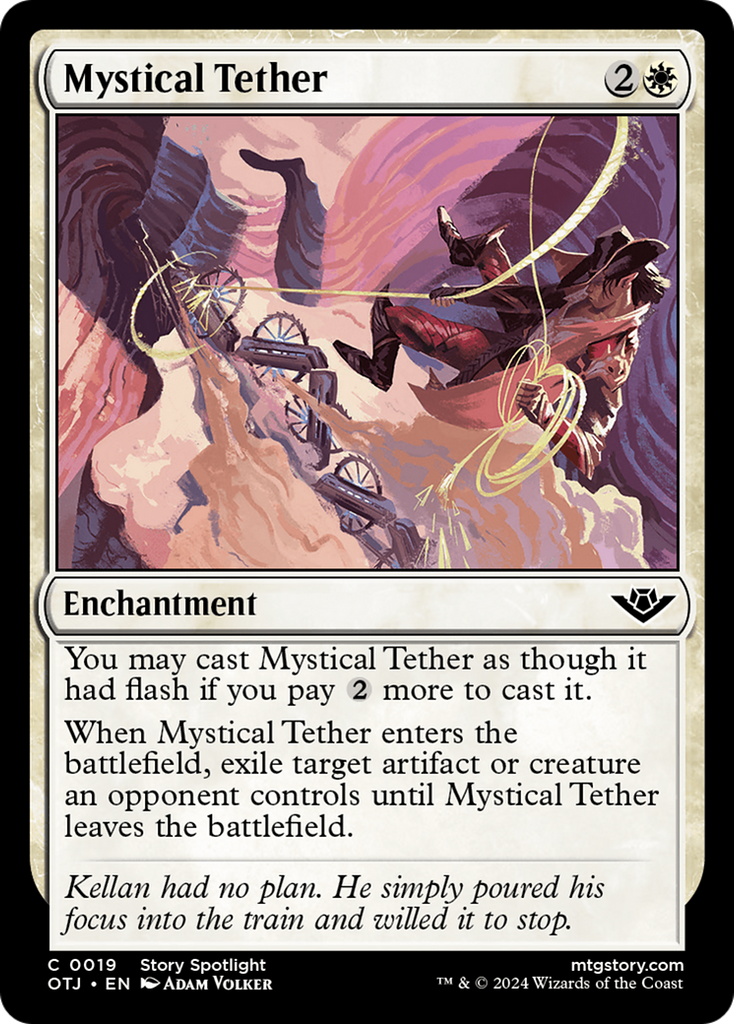 Magic: The Gathering - Mystical Tether - Outlaws of Thunder Junction