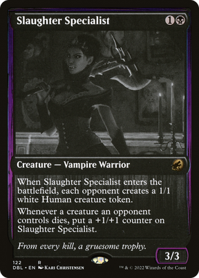 Magic: The Gathering - Slaughter Specialist Foil - Innistrad: Double Feature
