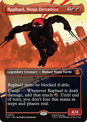 Magic: The Gathering - Raphael, Ninja Destroyer Foil - Teenage Mutant Ninja Turtles