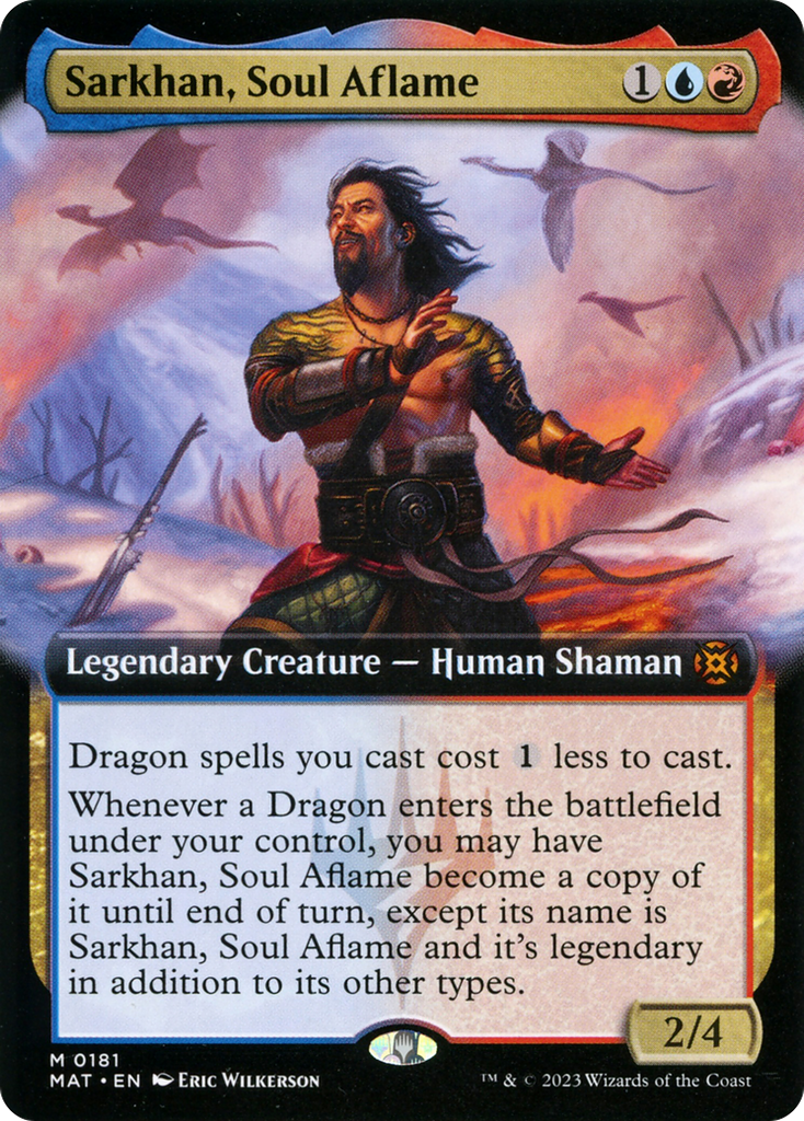 Magic: The Gathering - Sarkhan, Soul Aflame - March of the Machine: The Aftermath