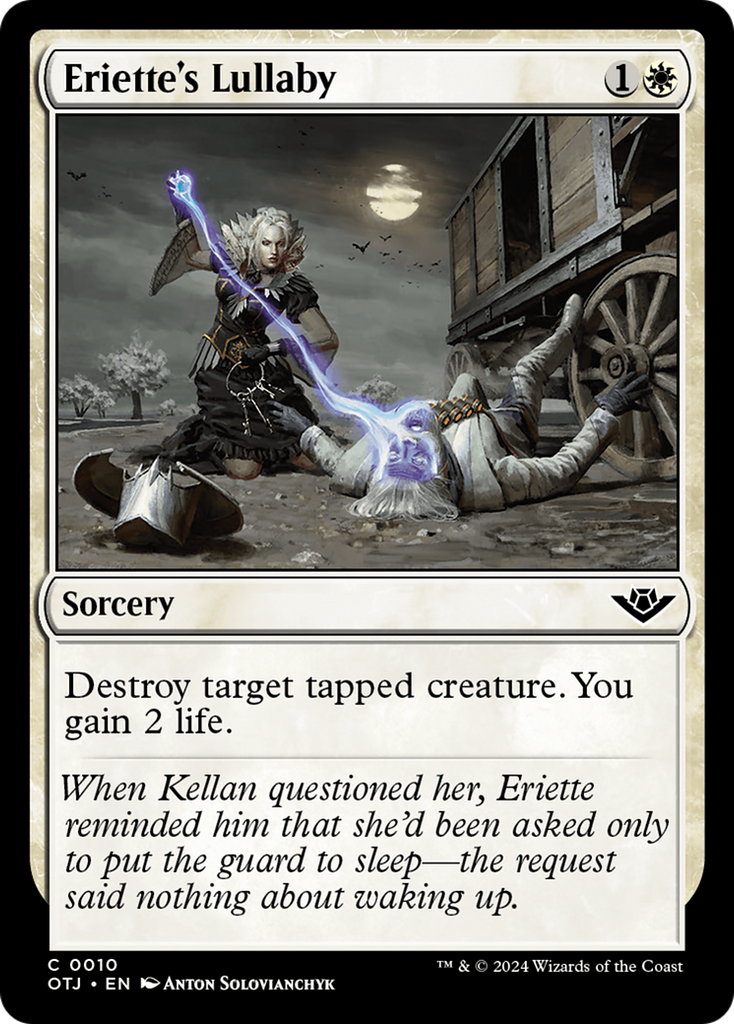 Magic: The Gathering - Eriette's Lullaby - Outlaws of Thunder Junction