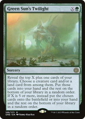 Magic: The Gathering - Green Sun's Twilight - Phyrexia: All Will Be One