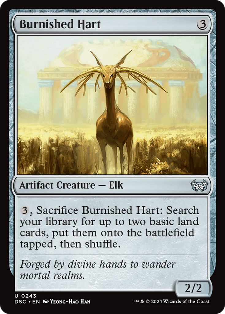 Magic: The Gathering - Burnished Hart - Duskmourn: House of Horror Commander