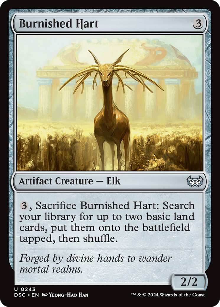 Magic: The Gathering - Burnished Hart - Duskmourn: House of Horror Commander