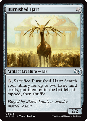 Magic: The Gathering - Burnished Hart - Duskmourn: House of Horror Commander